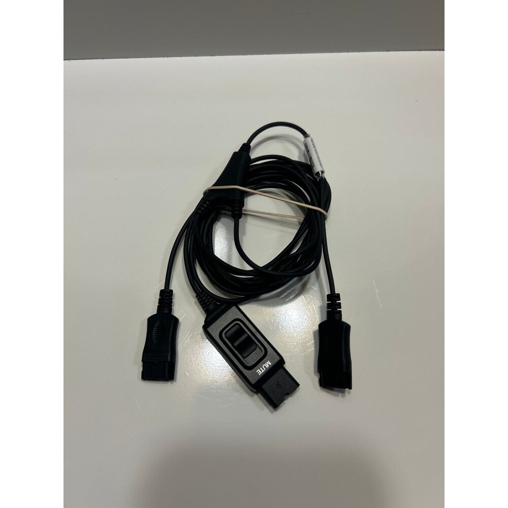 Plantronics Y split Cable for headset training supervision